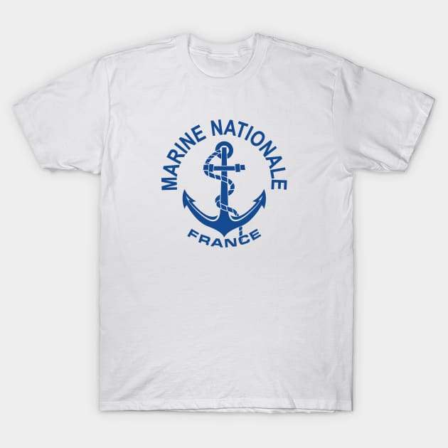 T shirt marine nationale on sale